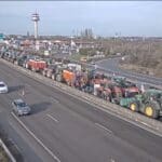 French farmer protest