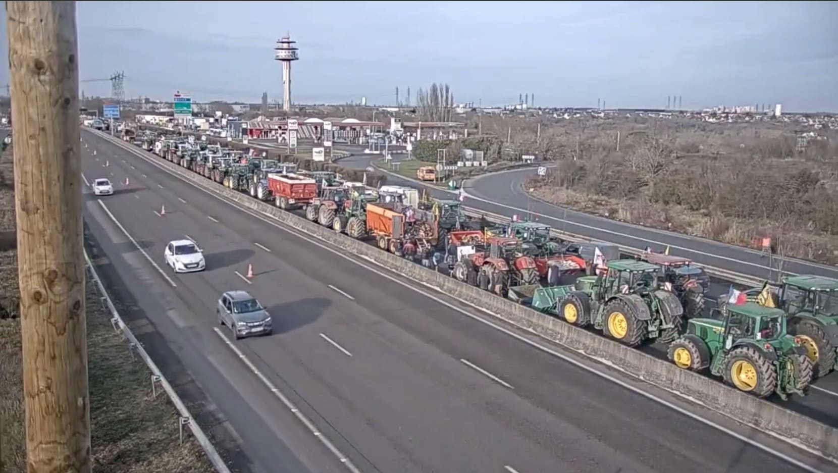 French farmer protest